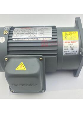 WANS HSIN万鑫齿轮减速电机 GV18-0200-10S GEAR REDUCER W马达