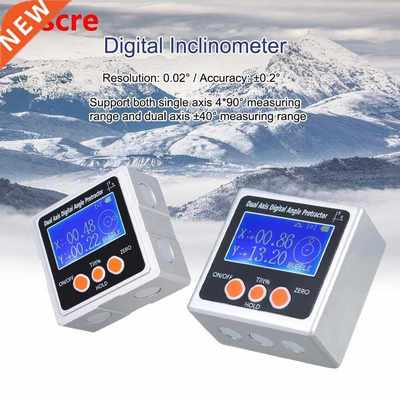 Mini Dual Axis Angle Protractor Digital Inclinometer Digital