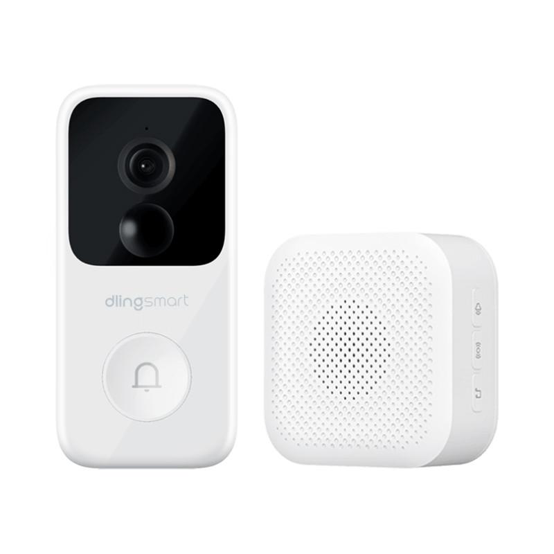 叮零智能电子可视门铃猫眼家用门铃wifi视频高清夜视监控防盗门铃