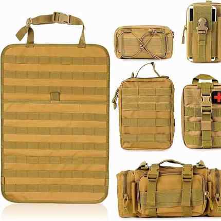 多功160能汽车坐Molle收纳袋垫后背座椅整理挂垫用置椅物车袋