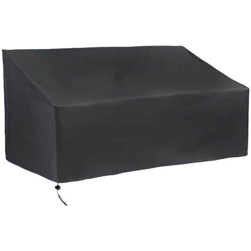 跨境热销 户外长椅罩 防尘罩 Outdoor Bench Seat Cover 黑色现货