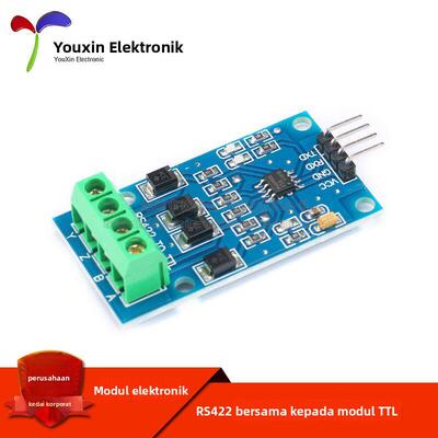 RS422互转TTL双向信号 全双工422转单片机MAX490转TTL模块