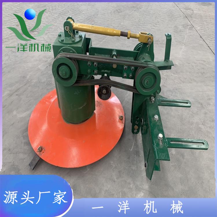 前置双圆盘割草机 牧草割草机 单杠拖拉机前悬挂回转式小割草机