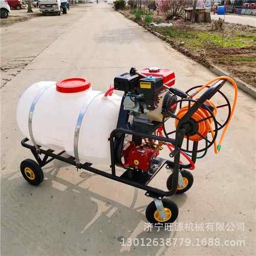 手推电动打药机 汽油手推打药机 拉管式绿化高压喷雾器