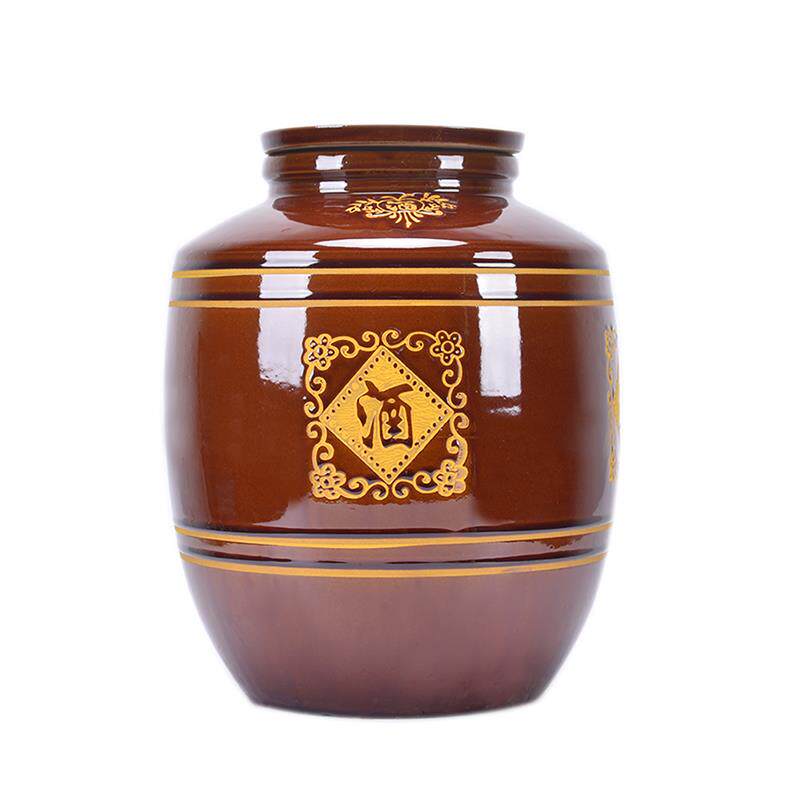 酒坛子陶瓷泡酒存酒专用空酒瓶酒罐家用密封酒缸酿酒容器Q-111462