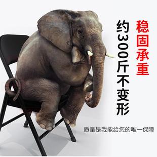 多功能脑折叠椅子座靠背会凳子家XLS用简约书桌办公椅议室坐电椅