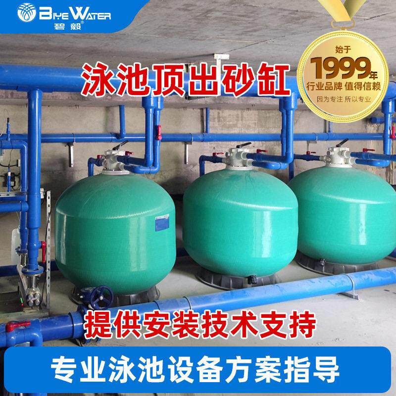 游泳池砂缸景观水循环过滤器温泉水循环过滤器泳池过滤器泳池设备