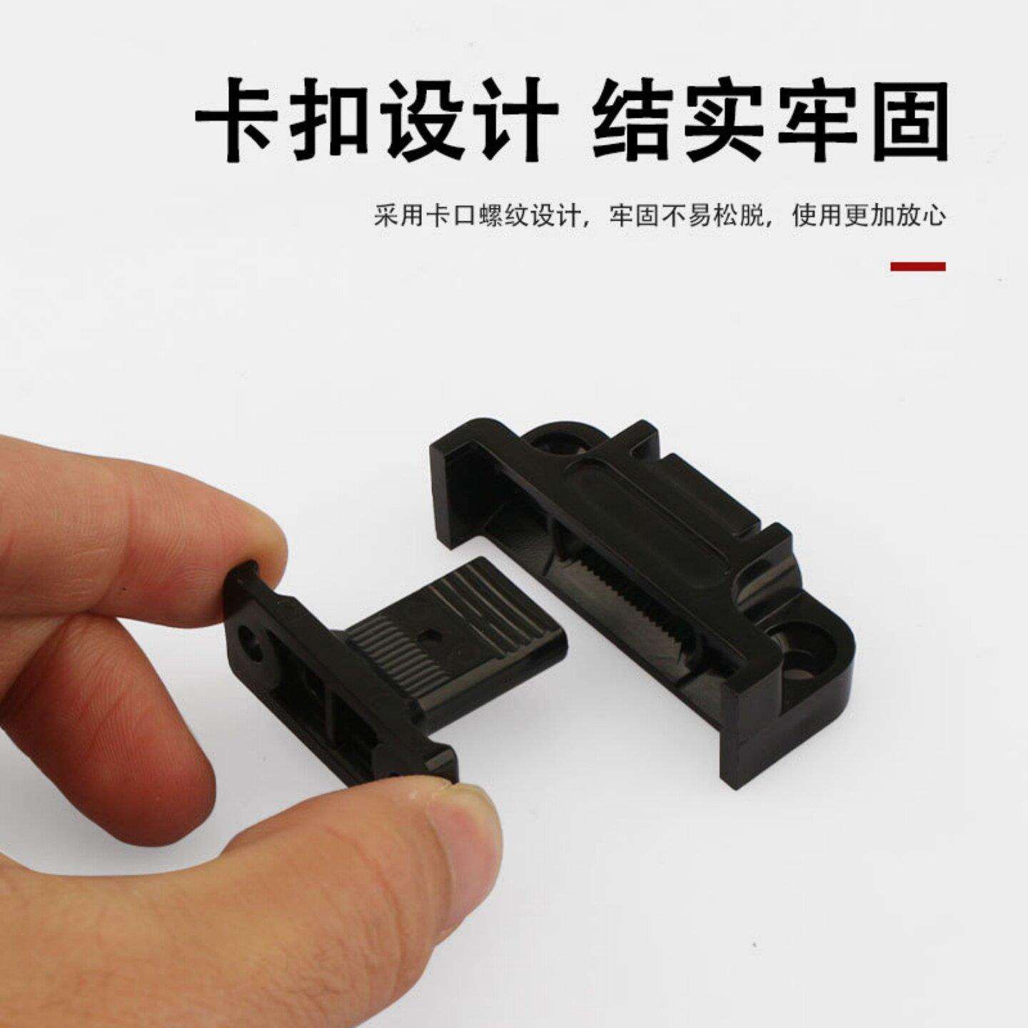 罗马柱接护墙板卡扣连件顶线安装连接板件托卡扣上下可调合角组码