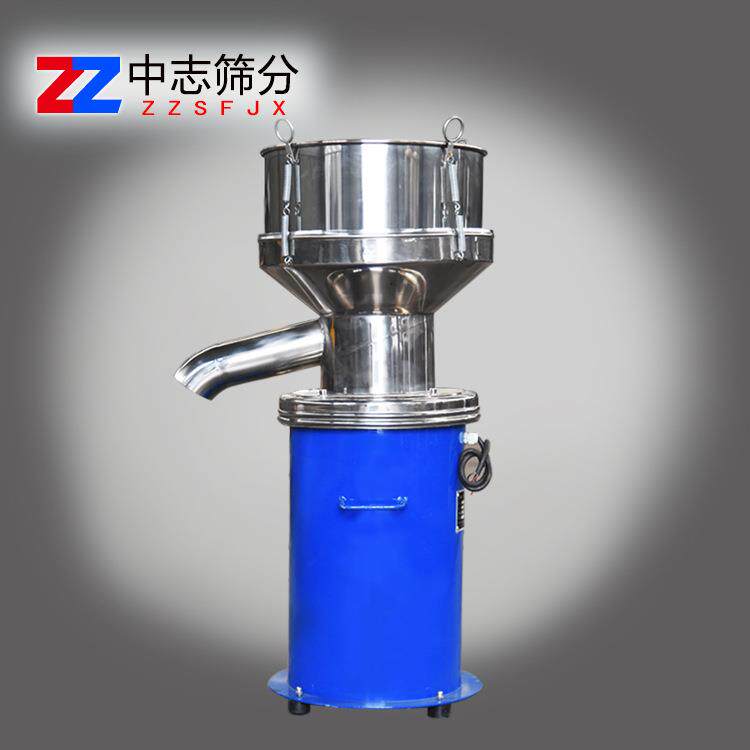 全新杏仁露过滤振动筛牛奶450型过滤筛分机家用豆浆过滤机