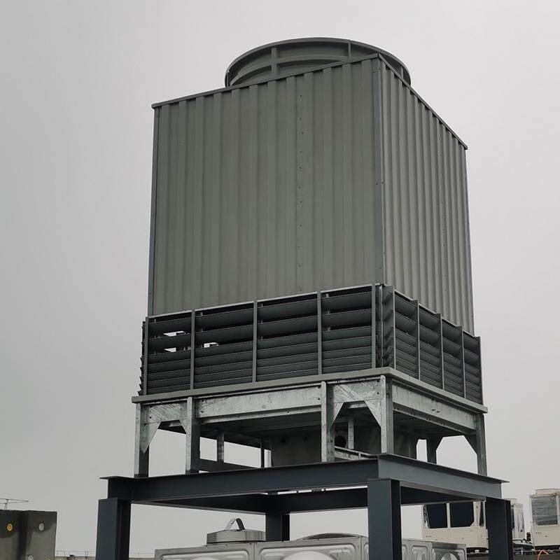 方形冷却塔玻璃钢逆流工业塔制冷设备低噪音凉水塔污水处理
