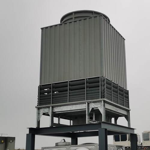 方形冷却塔玻璃钢逆流工业塔制冷设备低噪音凉水塔污水处理