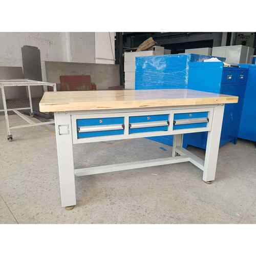 厂家直销重型实木工作台 钳工工作台 抽屉式工作台精密工作台