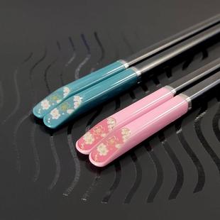 亲子筷子家用高档一家三口四口五口家庭分餐分类专人专用一人一筷