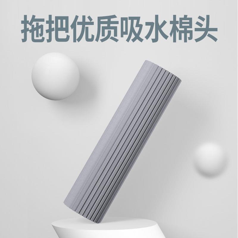 一键换头替换头拖把头通用钩子棉卡扣海绵吸水胶棉拖把头免螺丝款图片