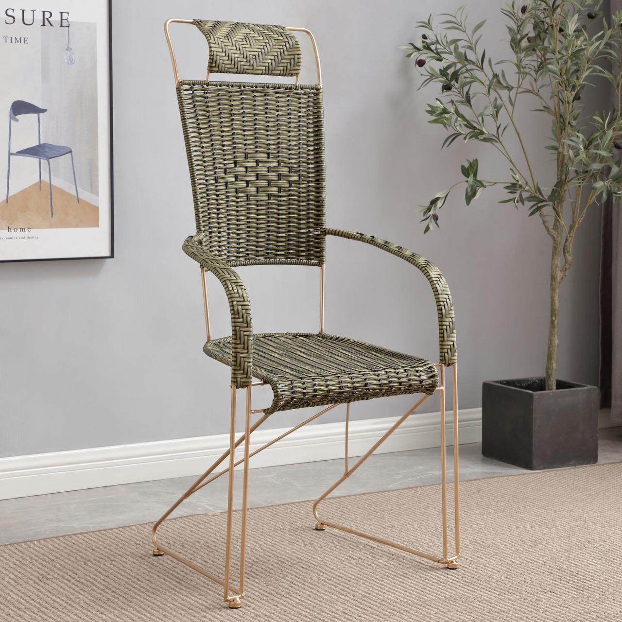 5V藤椅休闲简约高靠背办公椅子铁艺藤编织阳台腾椅靠背现代电脑麻,住宅家具,餐椅,淘宝优惠券,粉丝福利购,淘宝优惠卷
