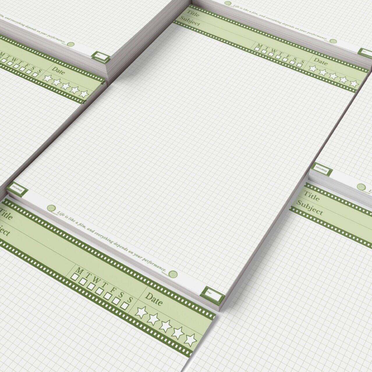 菲林拍纸本颜值可爱本子学生摘抄本可撕信纸