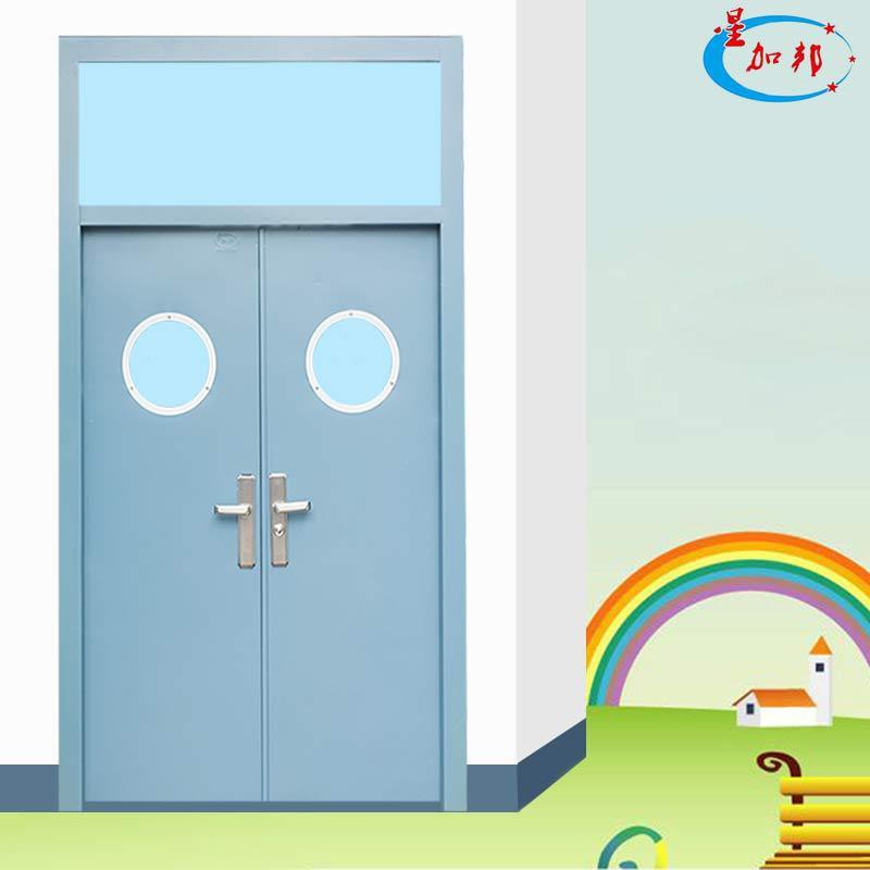佛山钢质门厂家工程非标门学校办公室铁门双开门非标仓库特种大门
