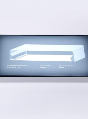 Customized design fabric lightbox aluminum profile UV print