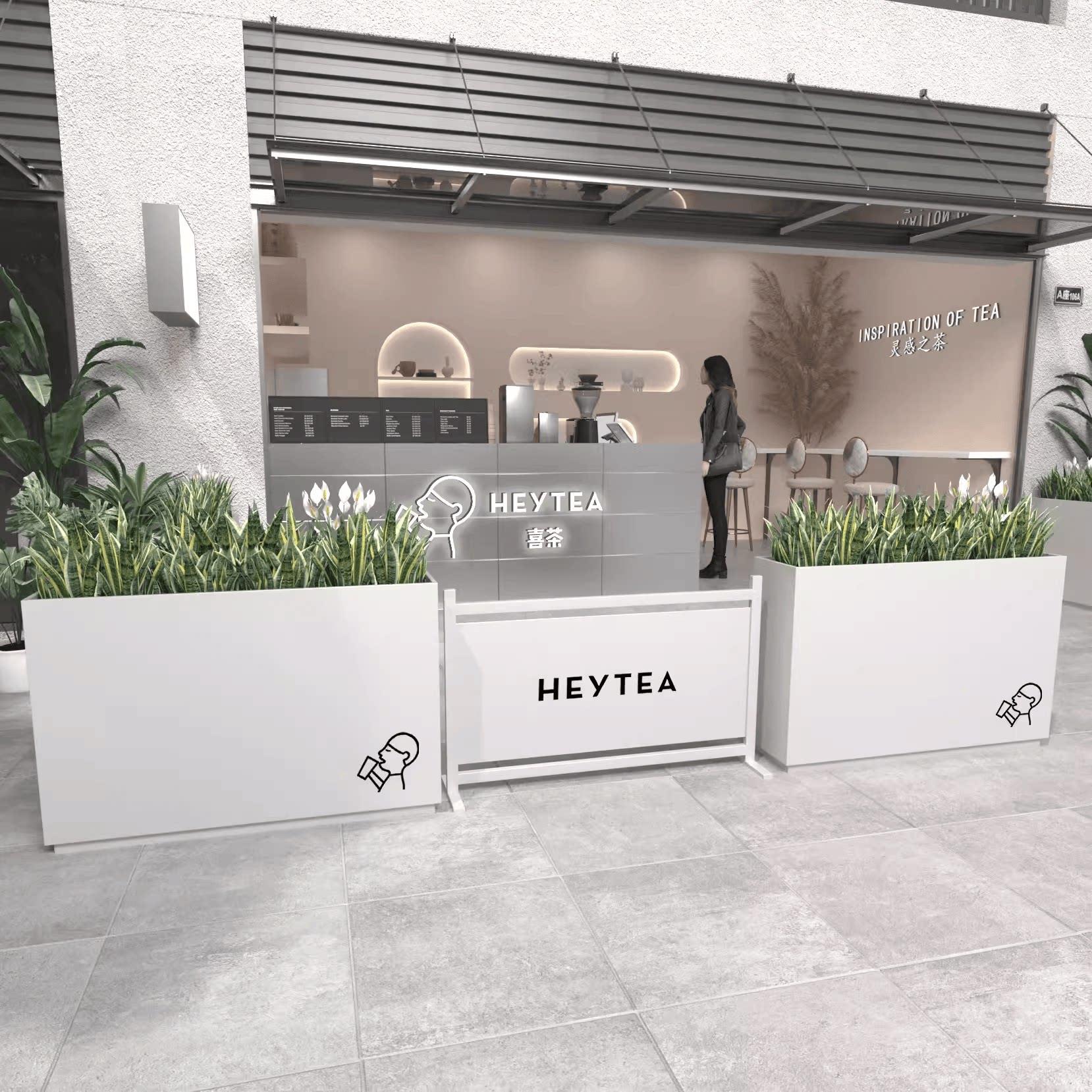 户外铁艺花箱护栏组合隔断花坛奶茶店咖啡厅花槽外摆围栏花架定制