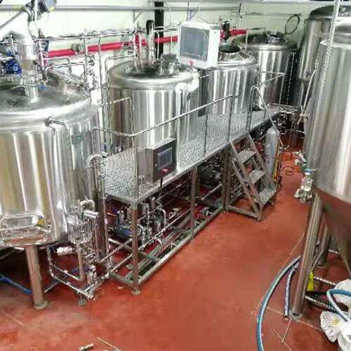 济南正麦 1500l糖化系统 自酿啤酒机 精酿酿酒设备 糖化罐