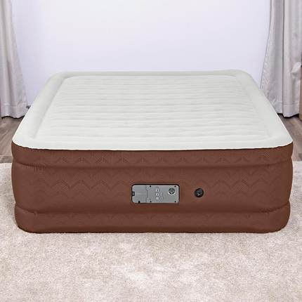 Bestway69037双人双层布面床欧规USB智能泵双层布面充气床