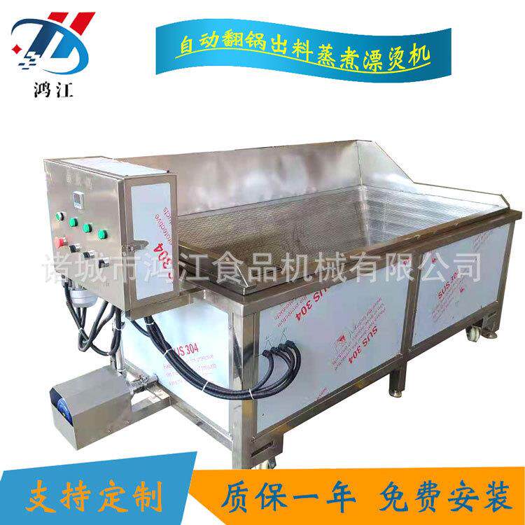 1500型土豆条漂烫机 鸡爪蒸煮加工设备 豆角漂烫杀青机器厂家