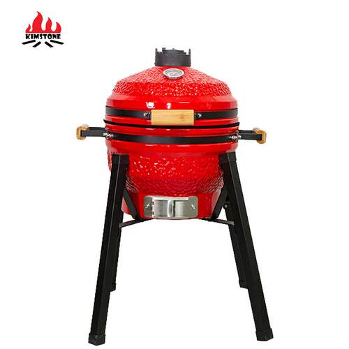 BBQ家用户外16英寸陶瓷烧烤炉便携别墅庭院阳台烧烤炉smokeribs