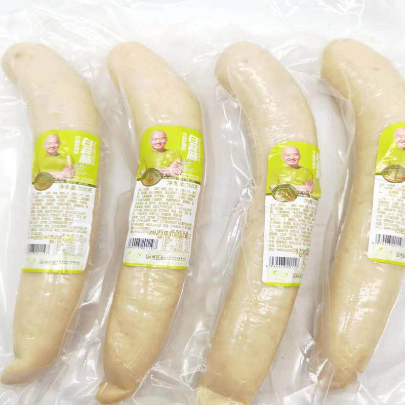 新货智胜食品白蒜肠300g即食香肠蒜香味香肠聚会家庭装拼菜切盘凉