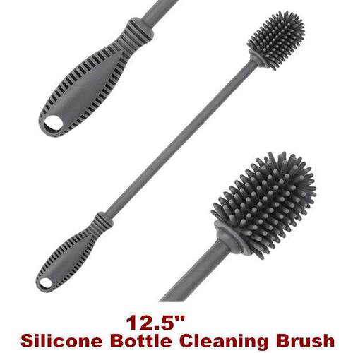 Silicone Water Bottle Cleaning Brush Cleaner Baby Bottles