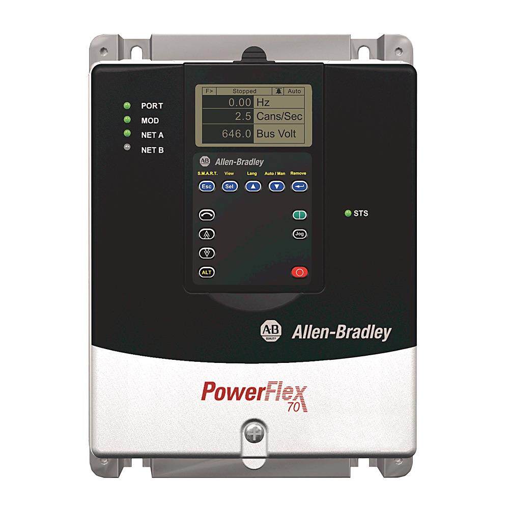 AB变频器PF70 20AD2P1A0AYNANC0 1HP 全新原装 质保一年 现货