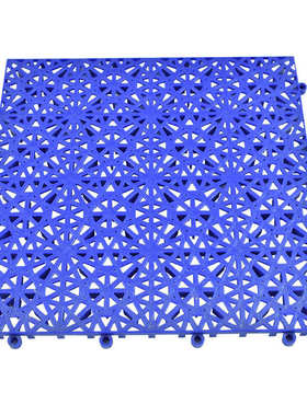 格栅蓝色格栅游泳池污水格栅地板盖板 地板悬浮式车房pp塑料 洗