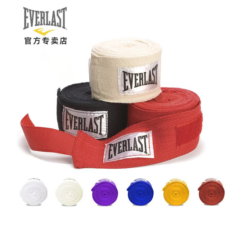 EVERLAST HAND WRAPS拳击泰拳格斗散打运动绷带绑手带护手带季村