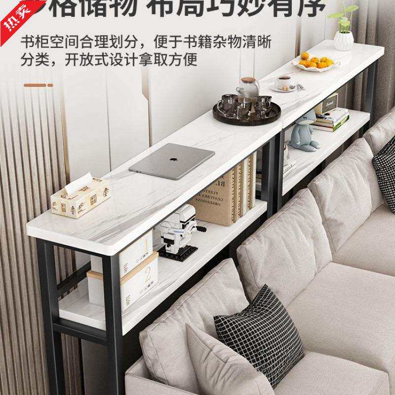 门后置物架墙边长条柜靠墙窄款玄关收纳柜沙发后床缝隙置物柜