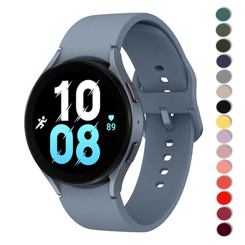 Silicone Strap For Samsung Galaxy Watch6/ 5/4 44mm 40mm Gala