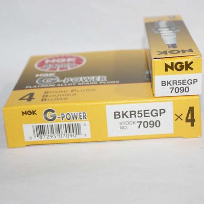 NGK铂金火花塞BKR5EGP适用伊兰特老悦动F3赛拉图F6锐欧佳美千里马