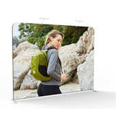 背景易 秀快秀轻便携布展定制签到 画面会议展会幕幕厂家快组合装