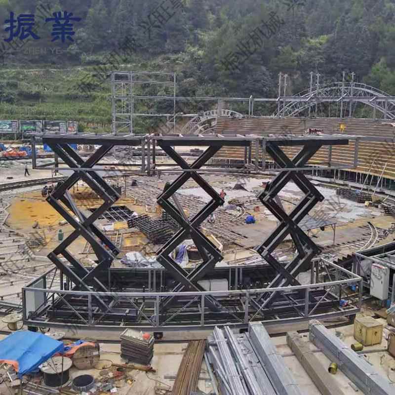 厂家供应自动升降平台液压电动固定剪叉式升降机大型升降舞台