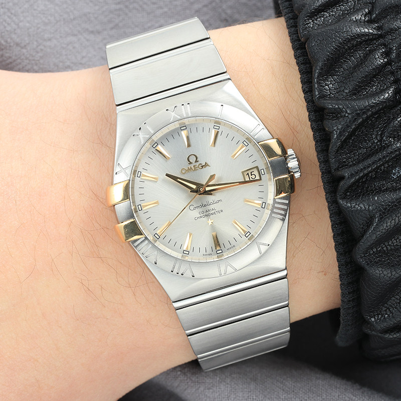 [9.8新]欧米茄星座手表精钢自动机械男款腕表123.20.35.20.02.004,手表,二奢手表,淘宝优惠券,粉丝福利购,淘宝优惠卷