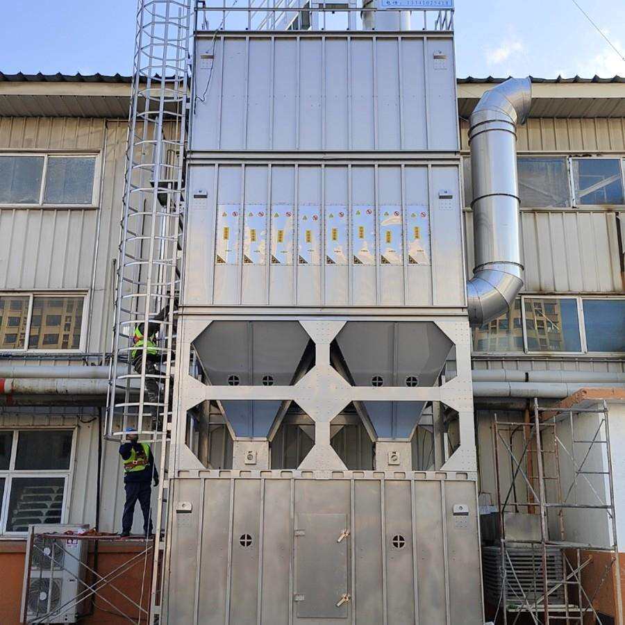 粉尘净化处理设备中央除尘粉尘废气治理布袋除尘器木工除尘