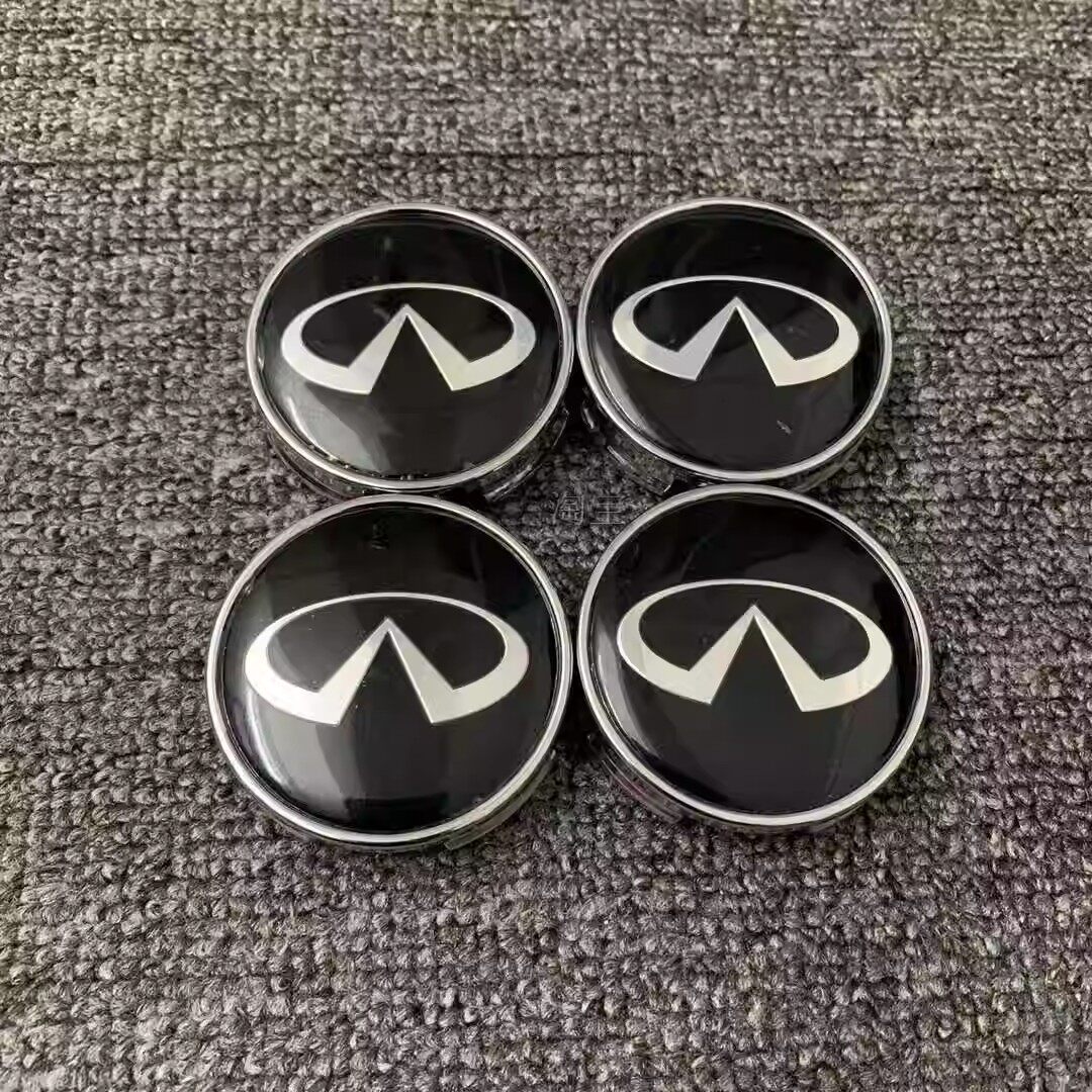 适用于英菲尼迪轮毂盖QX50Q60 Q50LQ70L54 60 63mm改装个性轮毂盖
