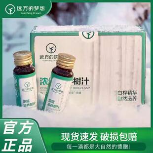 远方的梦想欧盟有机认证50ml*8支野生白桦树汁原液无添加浓缩健康