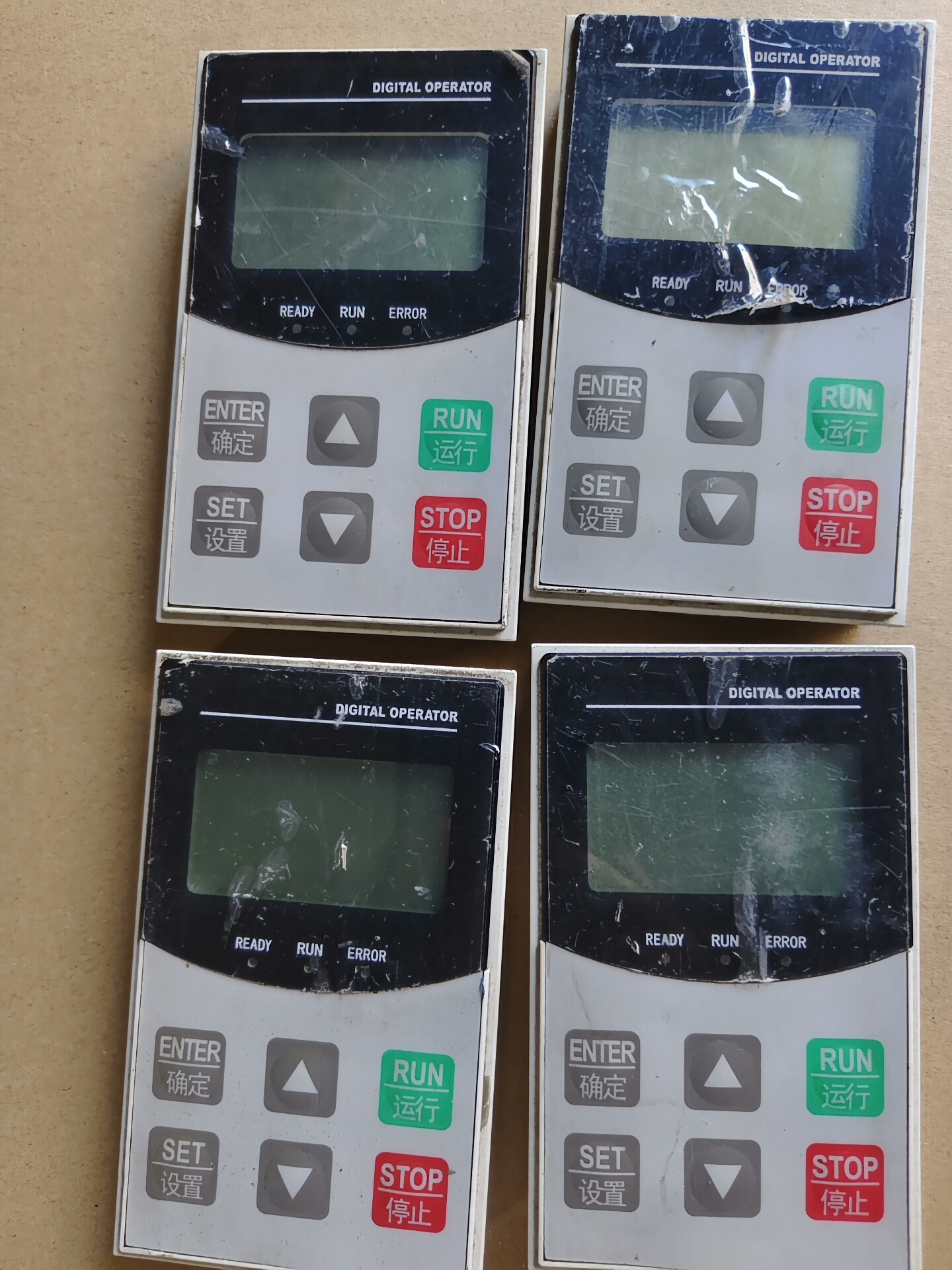 变频器面板。正泰软启动。二手拆机功能包好成色如图。