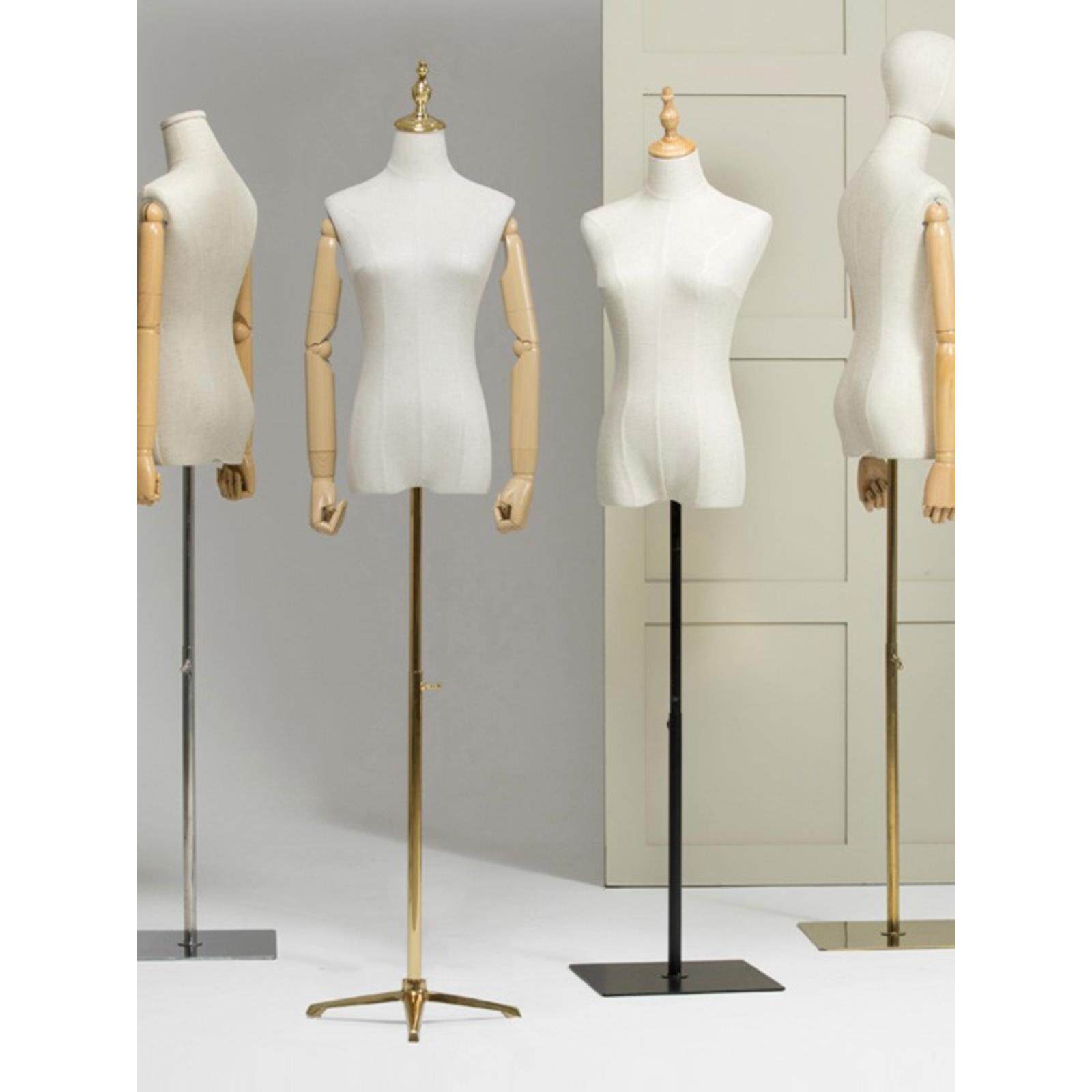 模特道具女半身服装店橱窗模特婚纱拍摄假人台女模特展示架