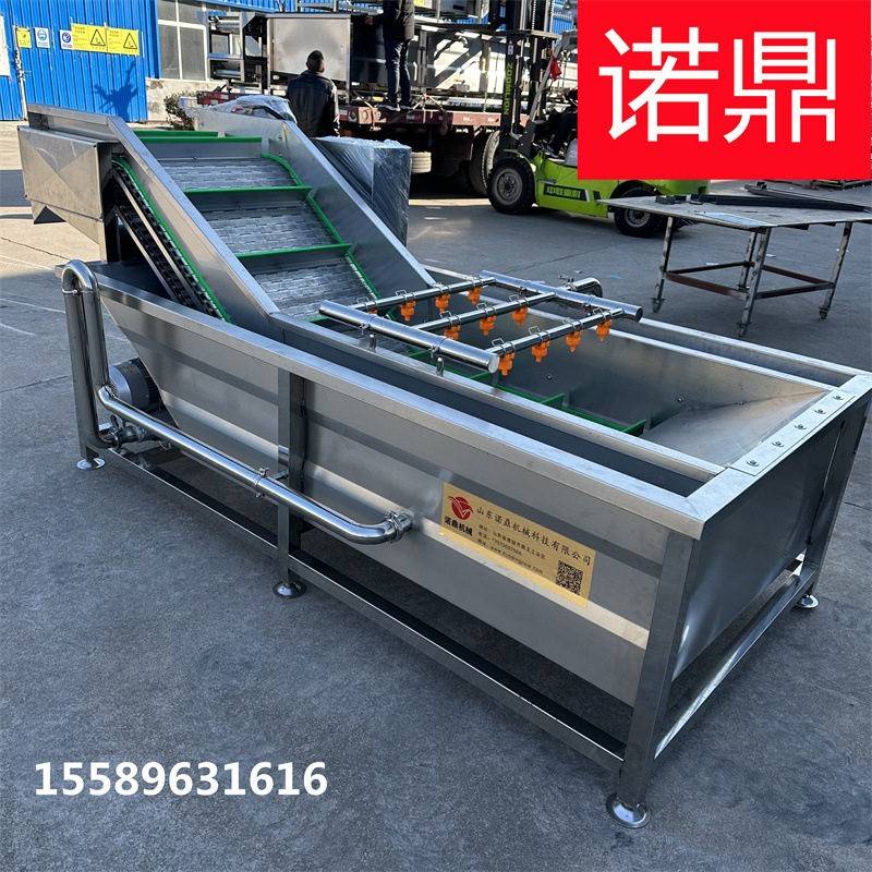 柿子清洗机水果气泡清洗机厂家多功能自动洗菜机臭氧清洗机