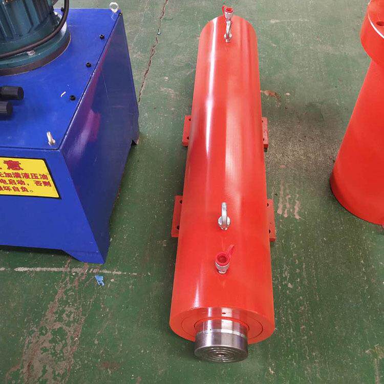 1厂家小型液压伸缩水泥顶管机 电动卧式大吨位压力机 千斤顶