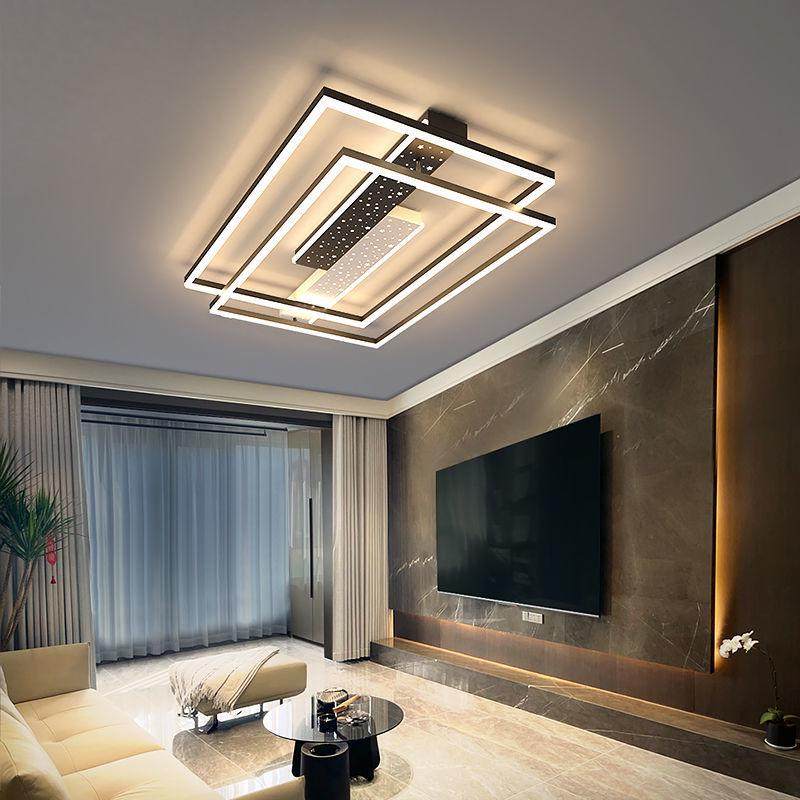 客厅主灯吸顶灯现代简约2024年新款LED全屋套餐组合大气网红灯具,家装灯饰光源,智能吸顶灯,淘宝优惠券,粉丝福利购,淘宝优惠卷