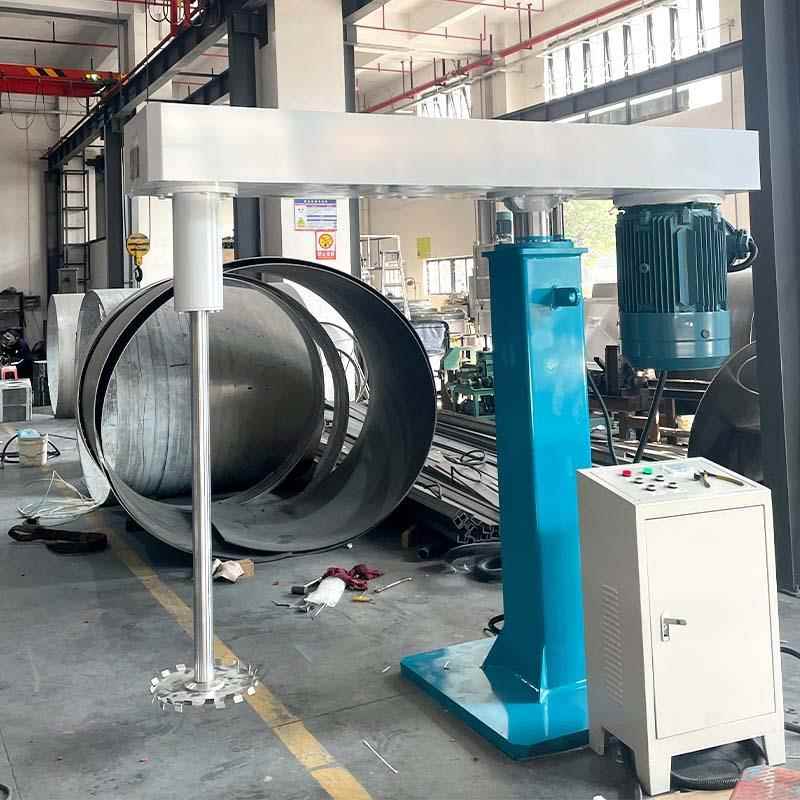 22kw拌机 工涂散料油化漆搅UNG剪切变频液压升降双轴防爆高速分机