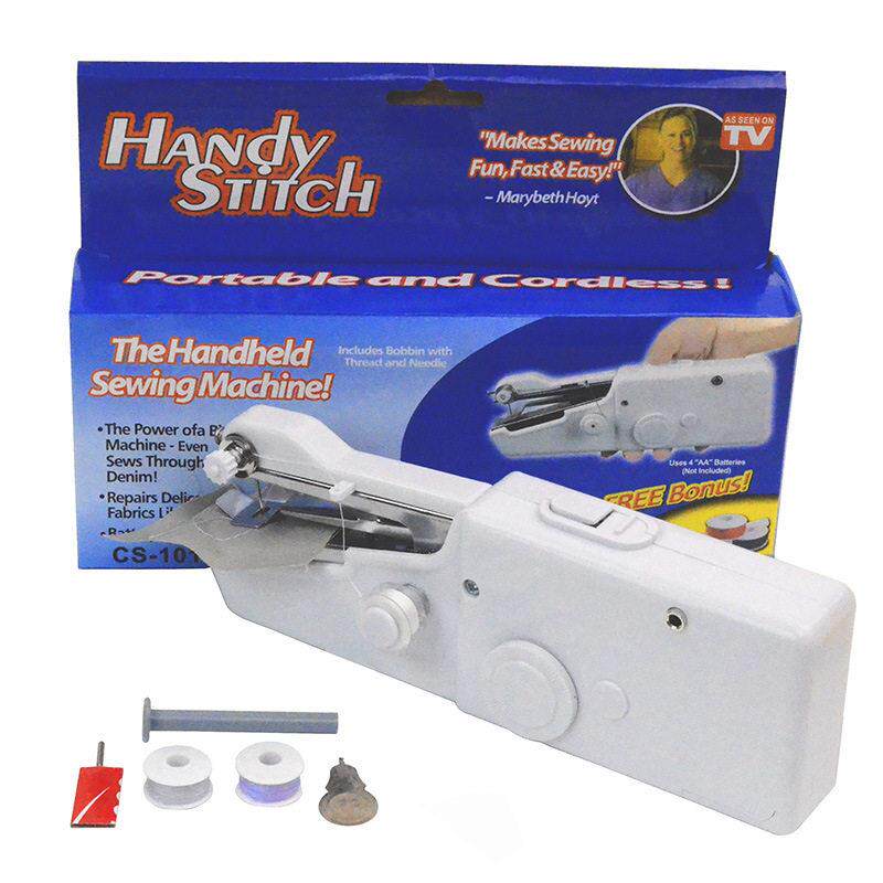 手持便携式缝纫机 handy stitch 101迷你电动缝纫机 袖珍缝纫机