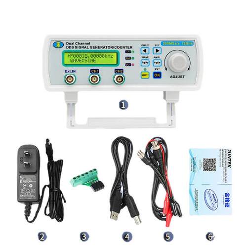 MHS-5200A双通道全数控任意波函数信号发生器DDS信号源频率计