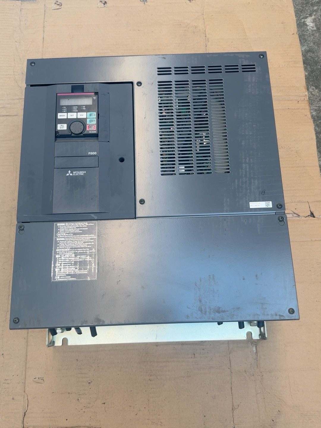 三菱F840系列变频器55KW，FR-F840-01160-
